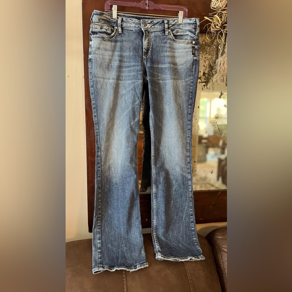 Silver brand jeans slim boot size 33x33